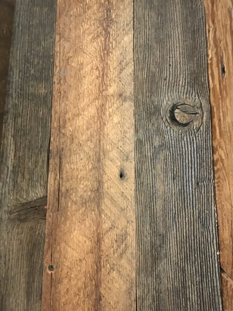 Rustic barnboard wood texture detail