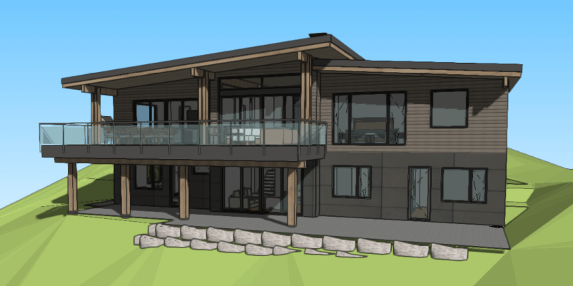 Merlot Peak House Plan back