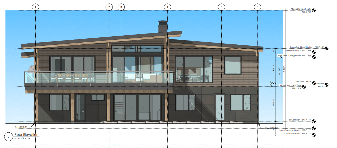 Merlot Peak House Plan back