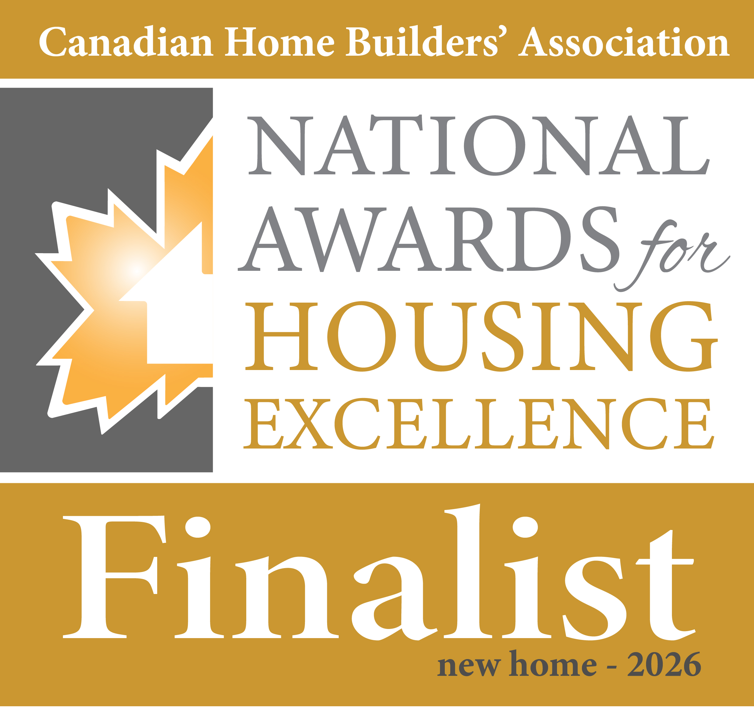 CHBA National Awards for Housing Excellence 2026 Finalist - Dorgelo By Design